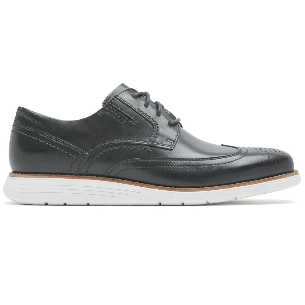 Sapatos Sociais Rockport Homem Verdes - Total Motion Sport Wingtip - 10958KGJZ